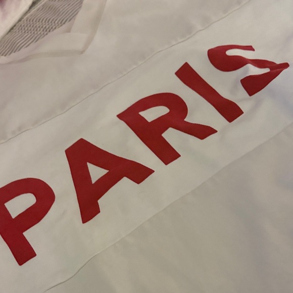 FP Movement by Free People White Tee with Red Paris Graphic - Picture 8 of 8